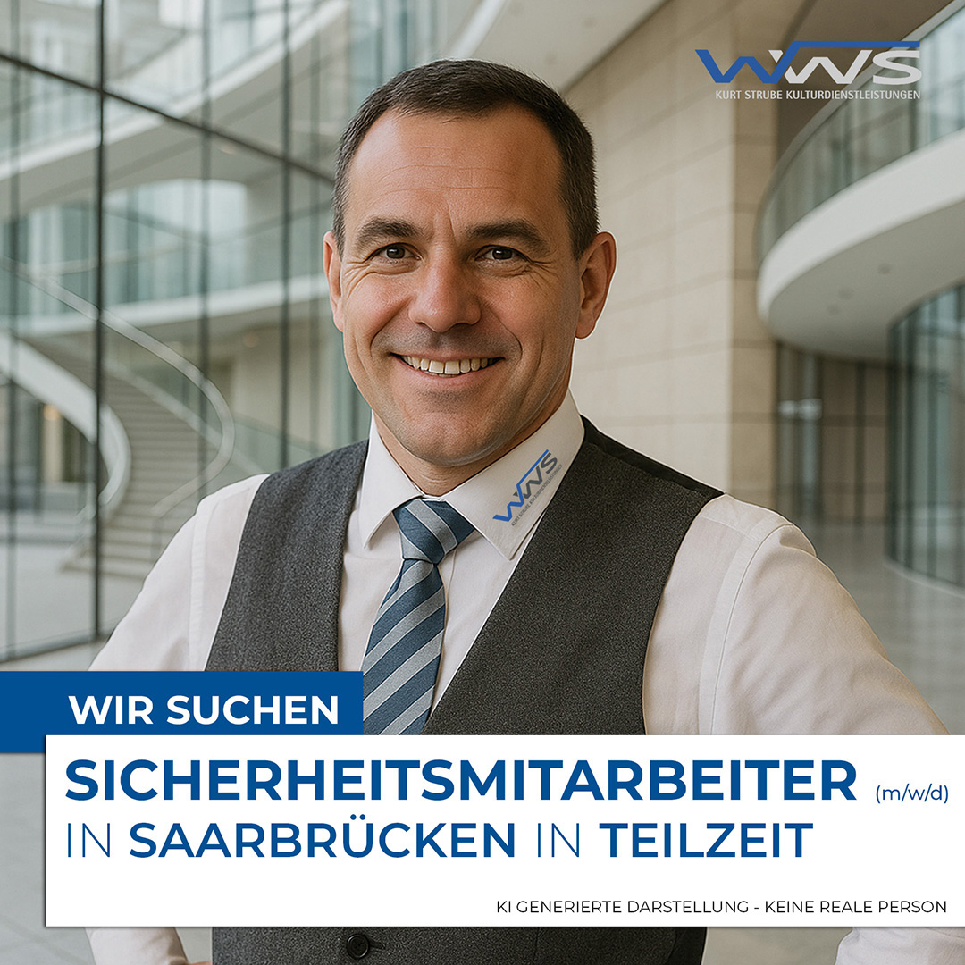 Sicherheitsmitarbeiter (m/w/d) für den Museumsaufsichtsdienst in Saarbrücken