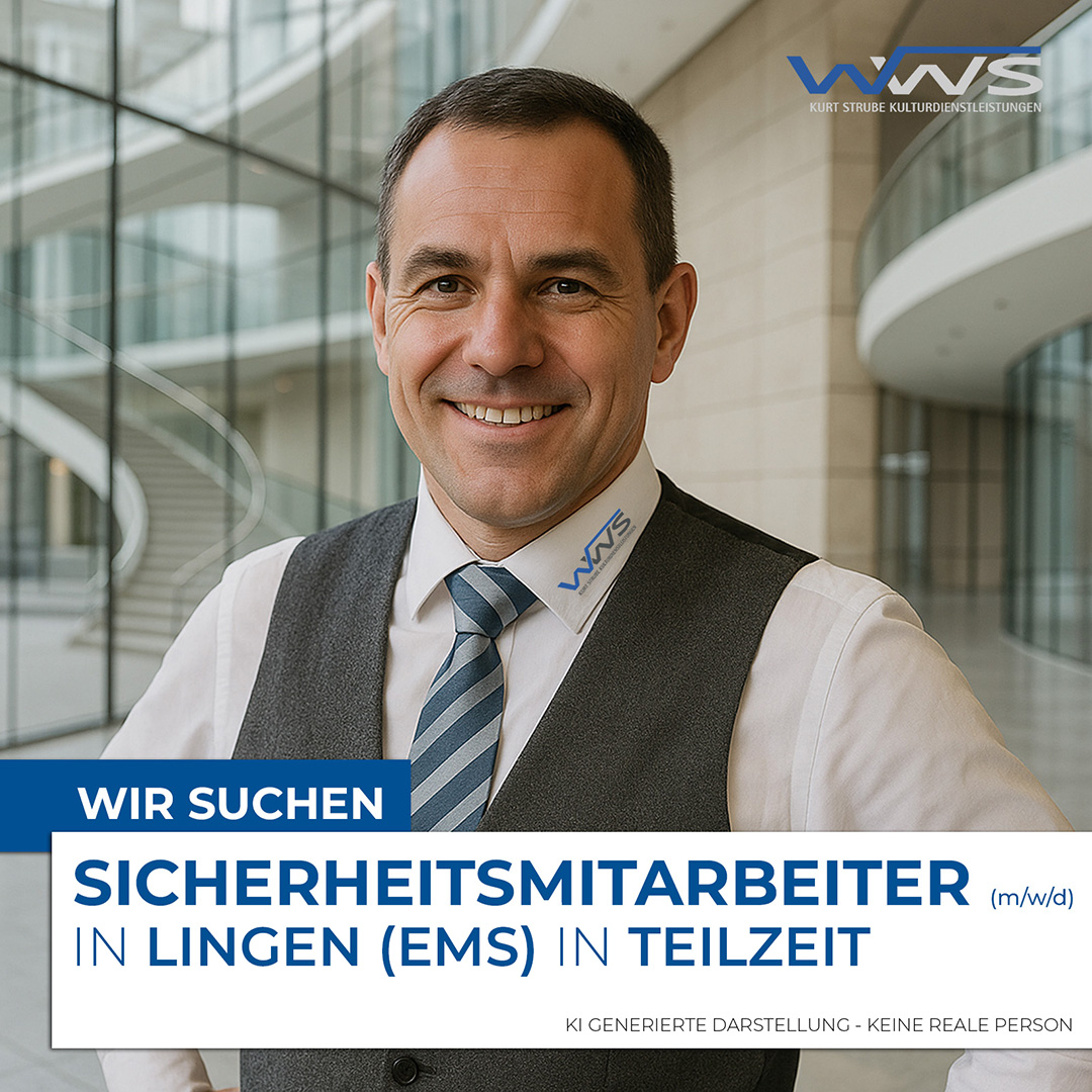 Sicherheitsmitarbeiter (m/w/d) in Lingen (Ems)