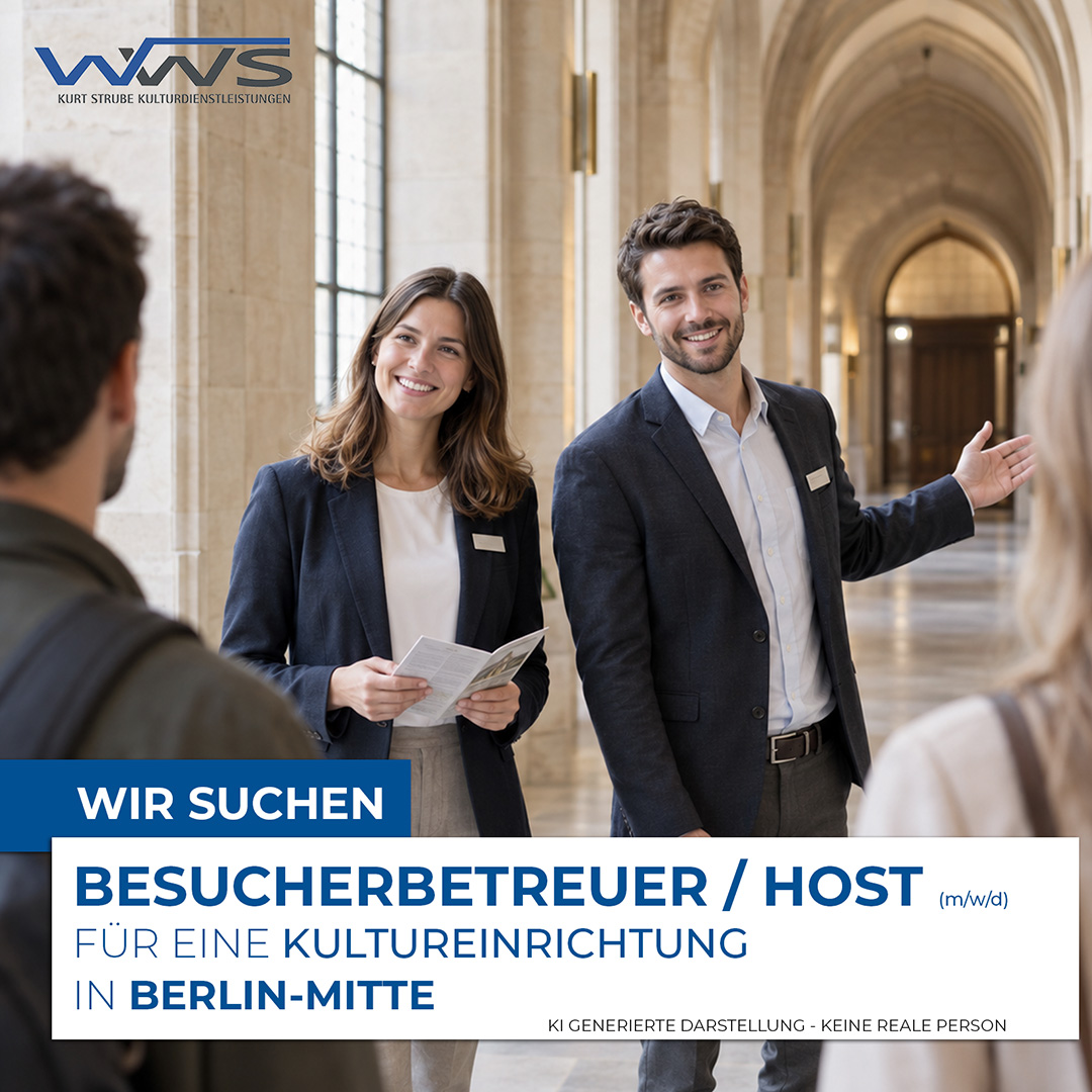 Besucherbetreuer/ Host (m/w/d) in Berlin-Mitte