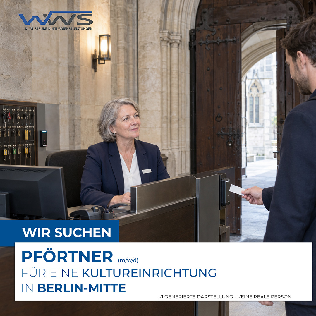 Pförtner (m/w/d) in Berlin-Mitte