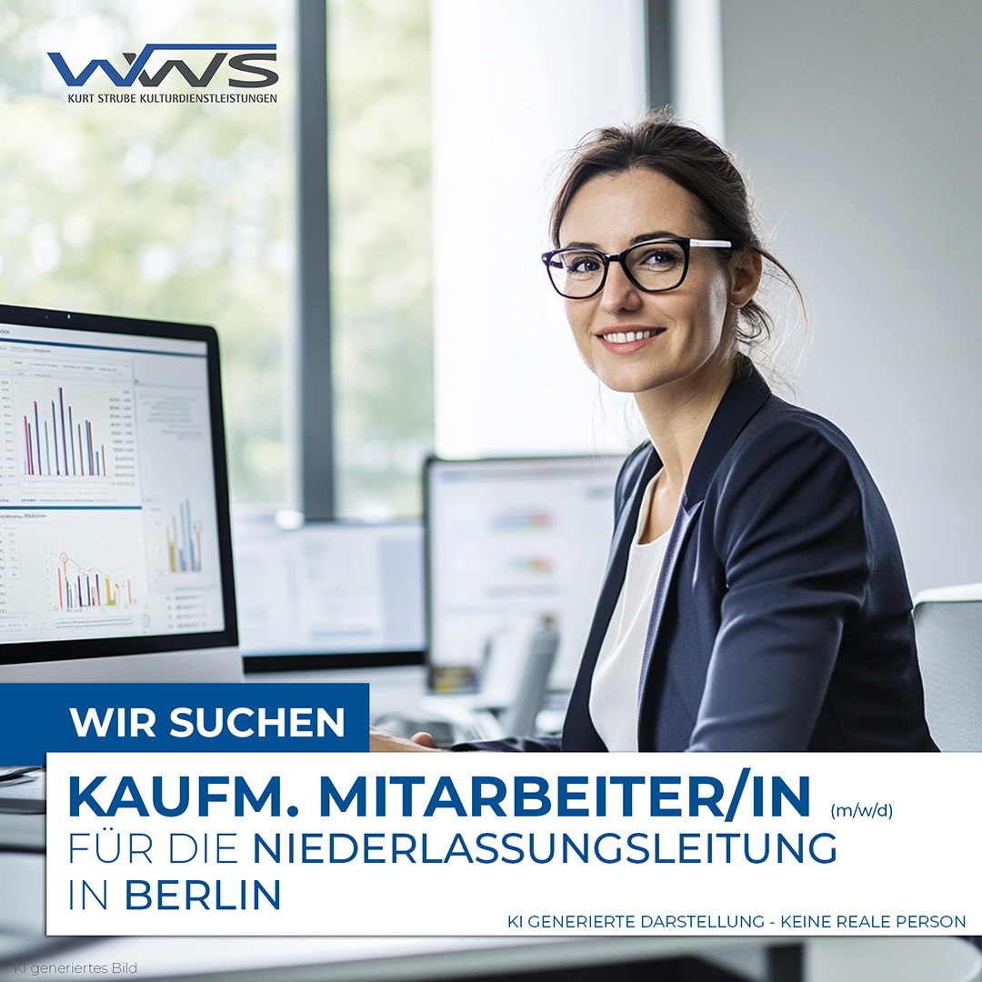Kaufm. Mitarbeiter/in (m(w/d) der Niederlassungsleitung in Berlin